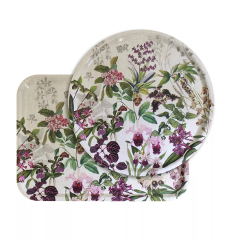 Tablett Parfum d´orchidee grege